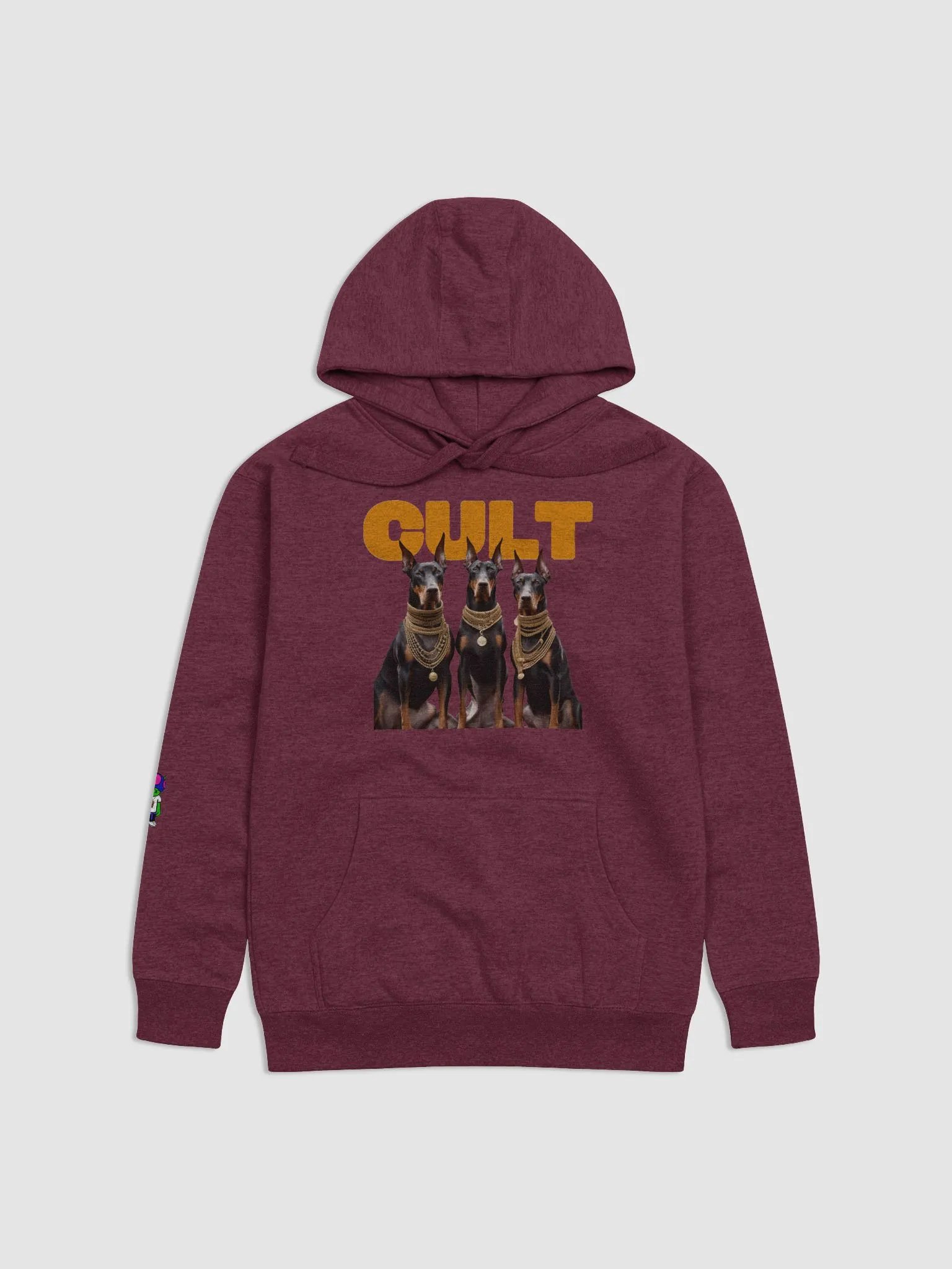 FOR MY DOGS MAROON product image (1)