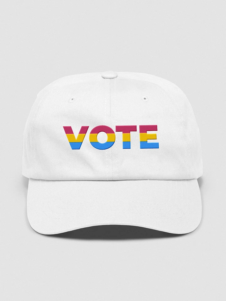 VOTE (Pansexual Pride Flag) - Embroidered Hat product image (1)