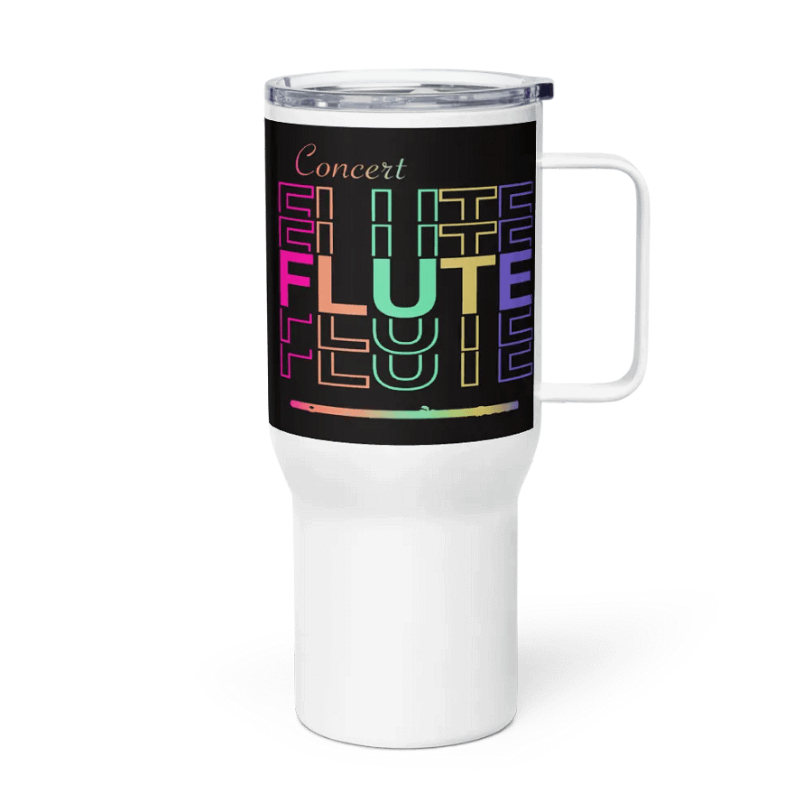 Symmetrical Flute Graphic Travel Mug - C Flute product image (1)