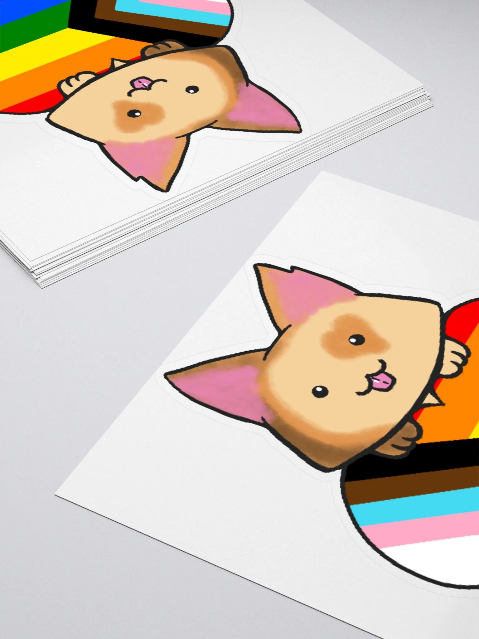 Mellow PrideHeart Sticker product image (1)