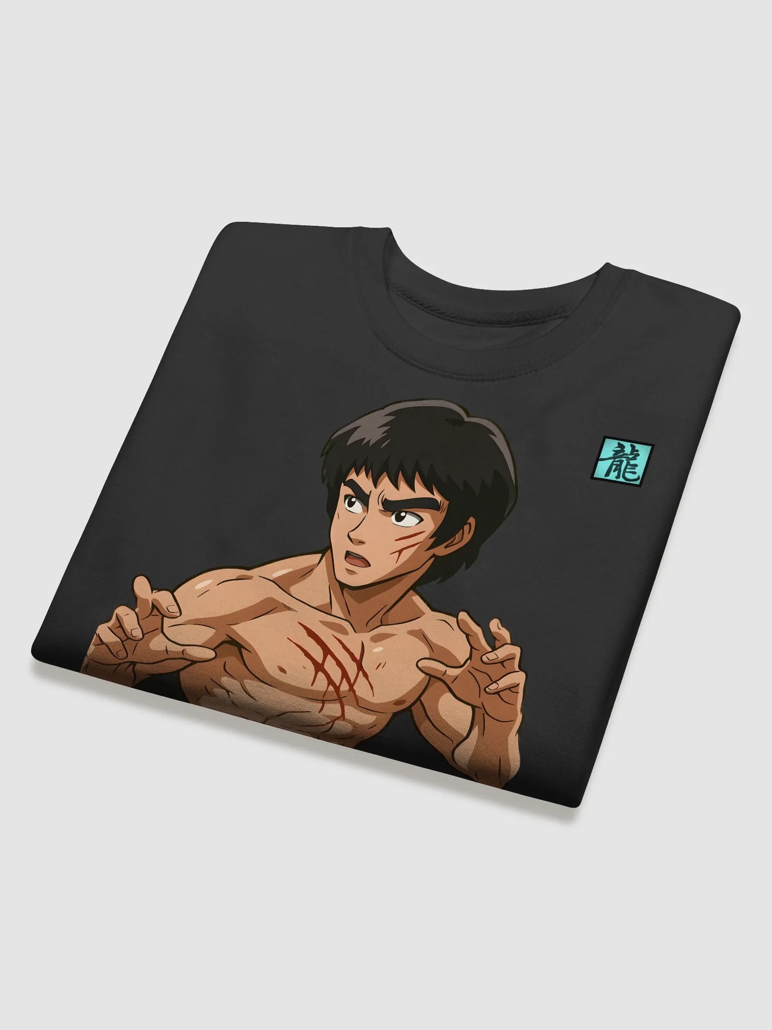 Be Water My Friends Black Sweatshirt product image (39)