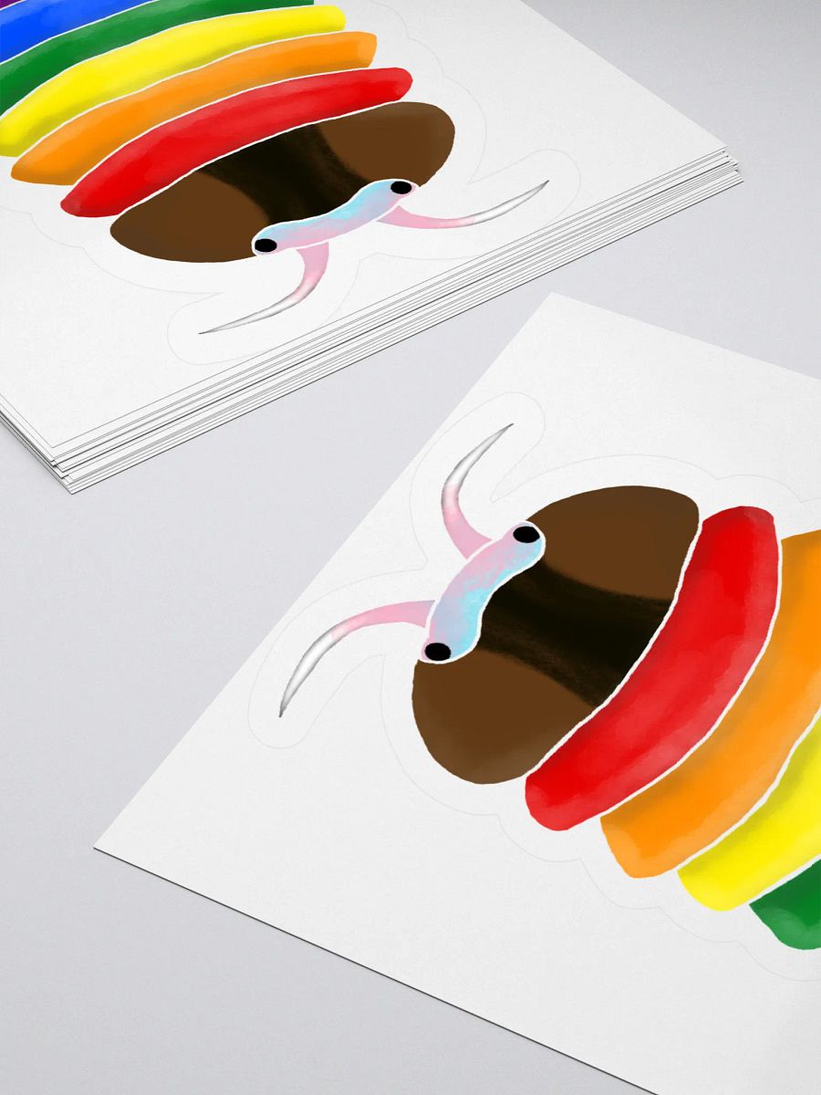 Progress Rainbow Isopod Sticker product image (16)