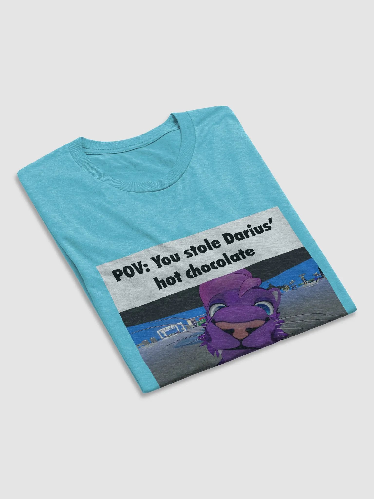 you stole darius's Hot chocolate Shirt product image (32)