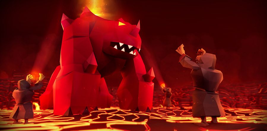 TzTok-Jad | Large 3D Desk Mat product image (1)