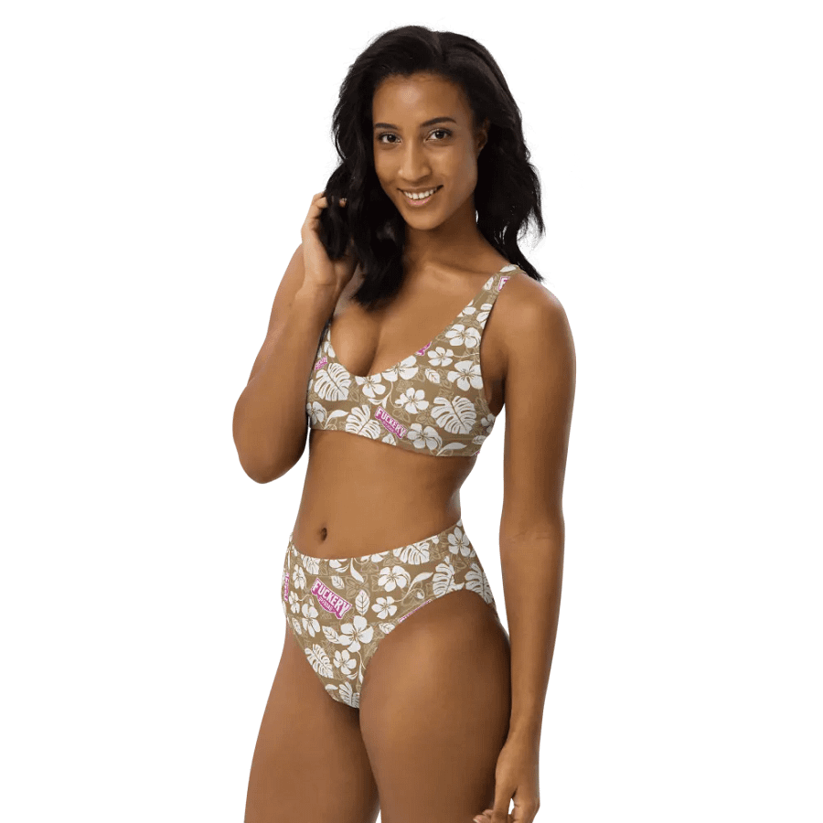 Fuckery Offroad Bikini - Tan/Pink product image (9)