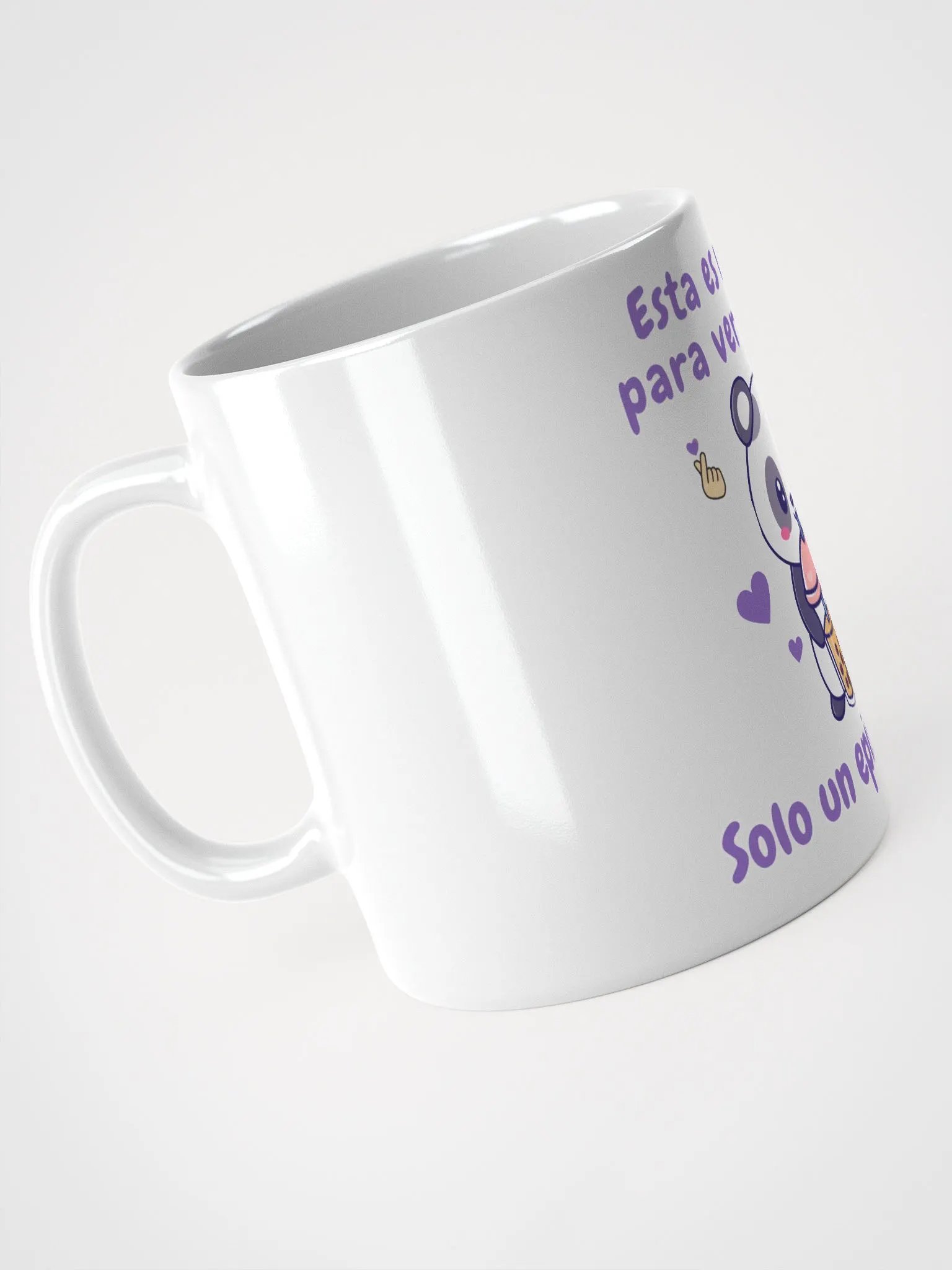 Taza Doramera Panda: Porque dormir es de débiles product image (4)