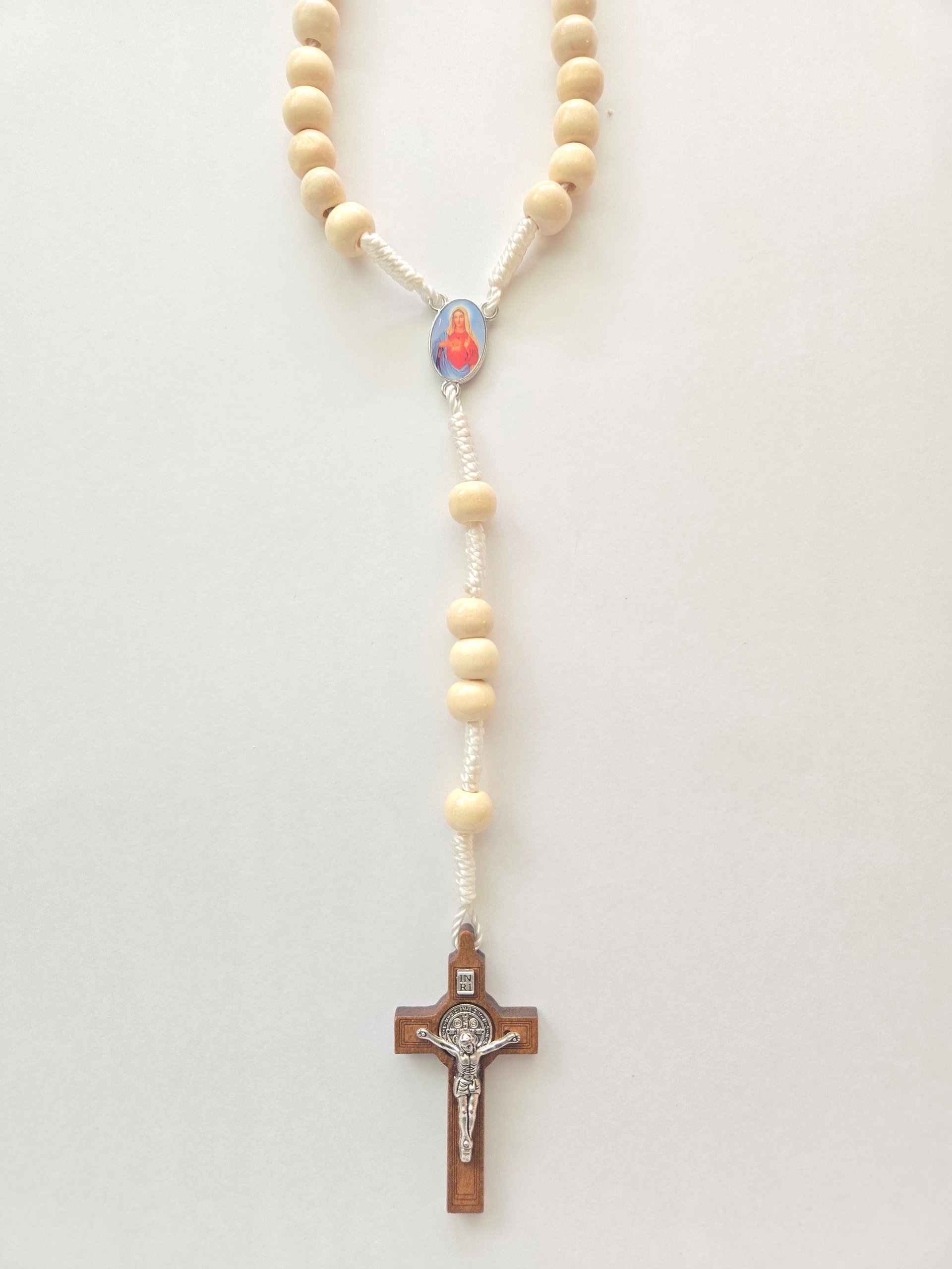 Immaculate Heart Rosary with St. Benedict Crucifix product image (5)
