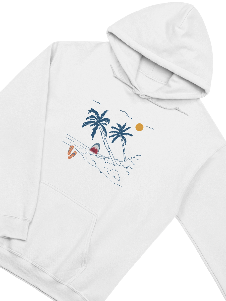 Shark Surprise Hoodie | Retro Beach Vibes with a Bite product image (39)