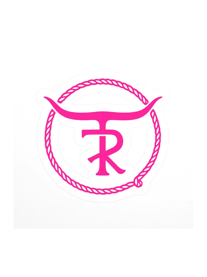 Pink TR Logo Kiss Cut Stickers product image (2)