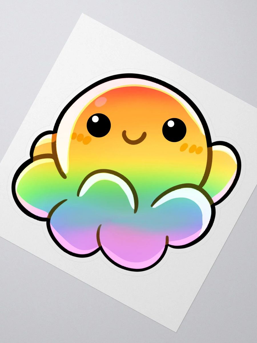 BIG LIL POP Rainbow STICKER product image (2)
