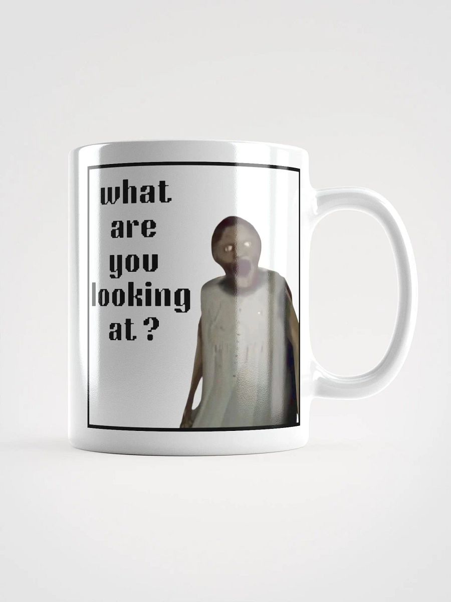 What are you looking at, Granny offensive glossy mugs product image (1)
