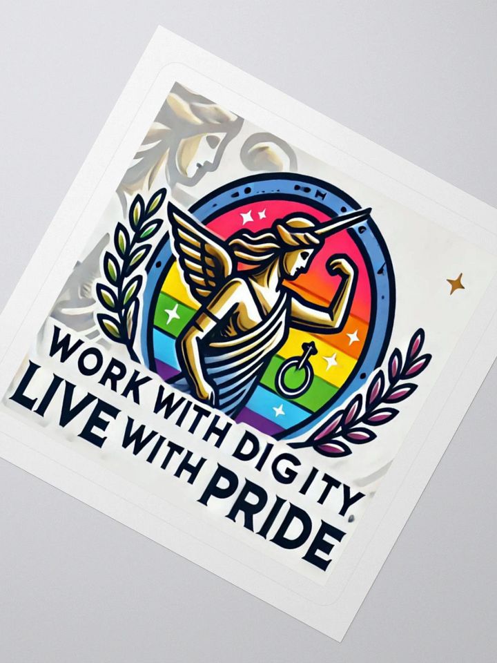 Prideful Wings Kiss Cut Stickers product image (6)
