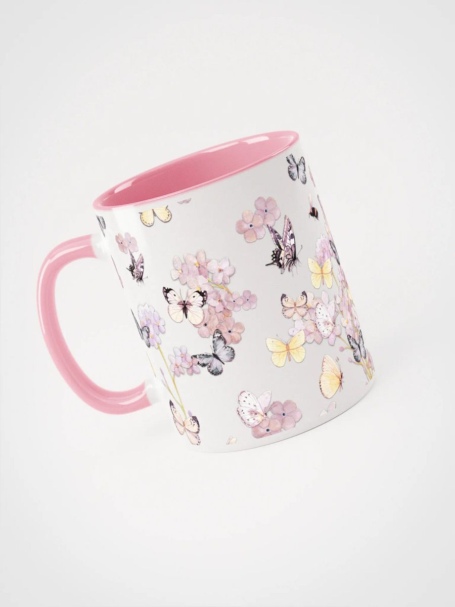 BUTTERFLY GARDEN HAPPY MUG - Tasse mit Schmetterlingen product image (4)