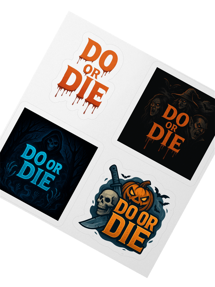 Spooky Kiss Cut Sticker Collection product image (2)
