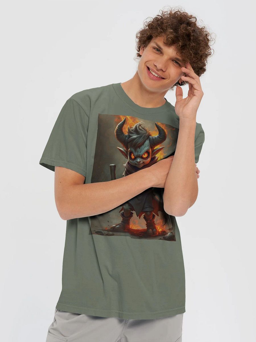 Fiery Demon Slayer Heavyweight T-Shirt product image (5)