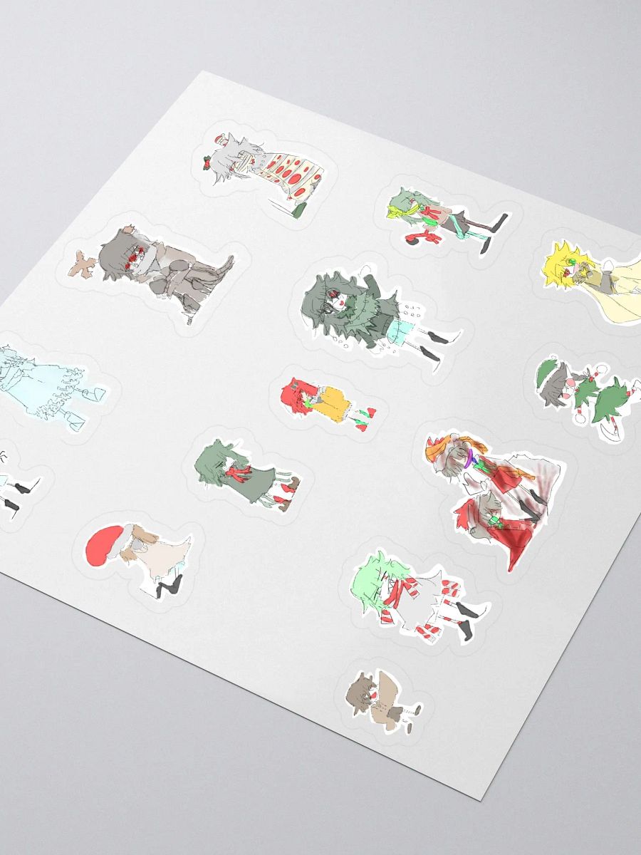 365!! daily character dictionary note christmas stickers product image (3)
