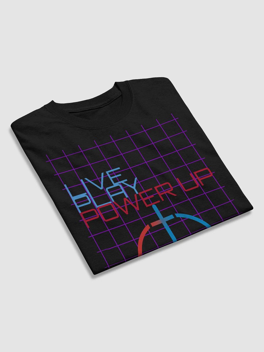 LIVE. PLAY. POWER UP. Power Grid T-Shirt product image (5)