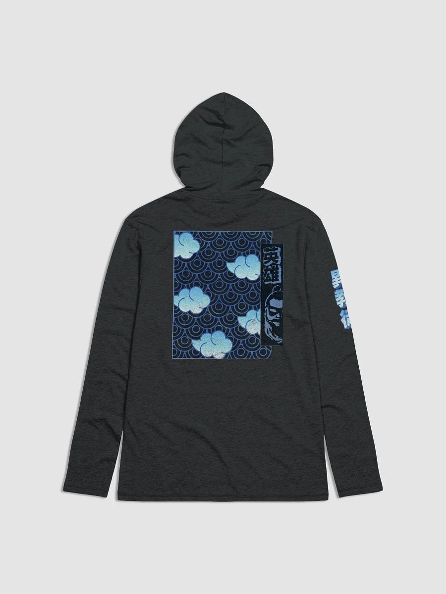 Lightweight Long Sleeve Shirt w/Hood - Nihon Heathens Blue product image (4)