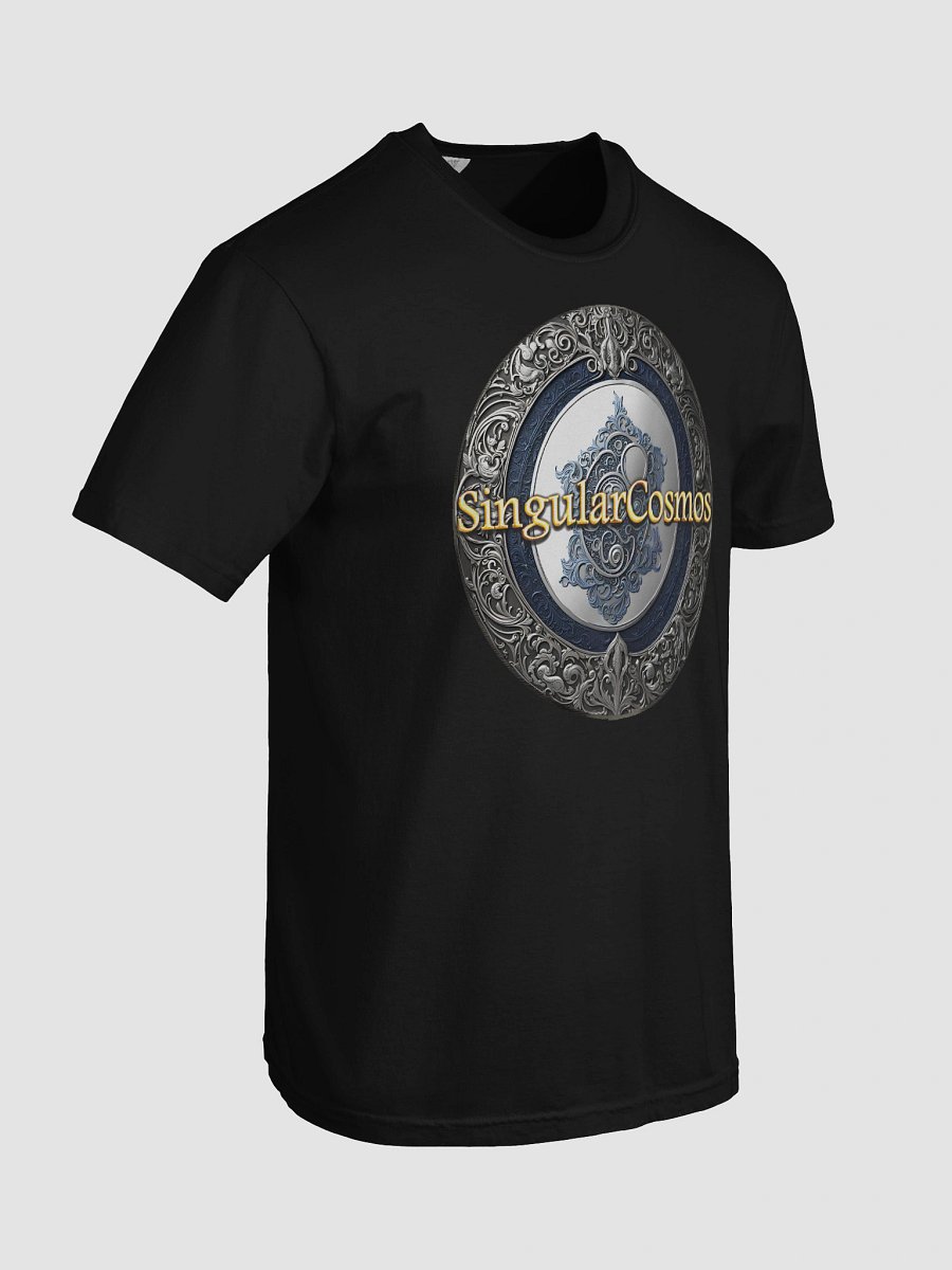 Singular Cosmos Front Logo Black Cotton T-Shirt product image (8)