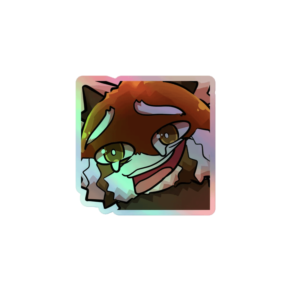 Holographic Wheeze Sticker product image (1)