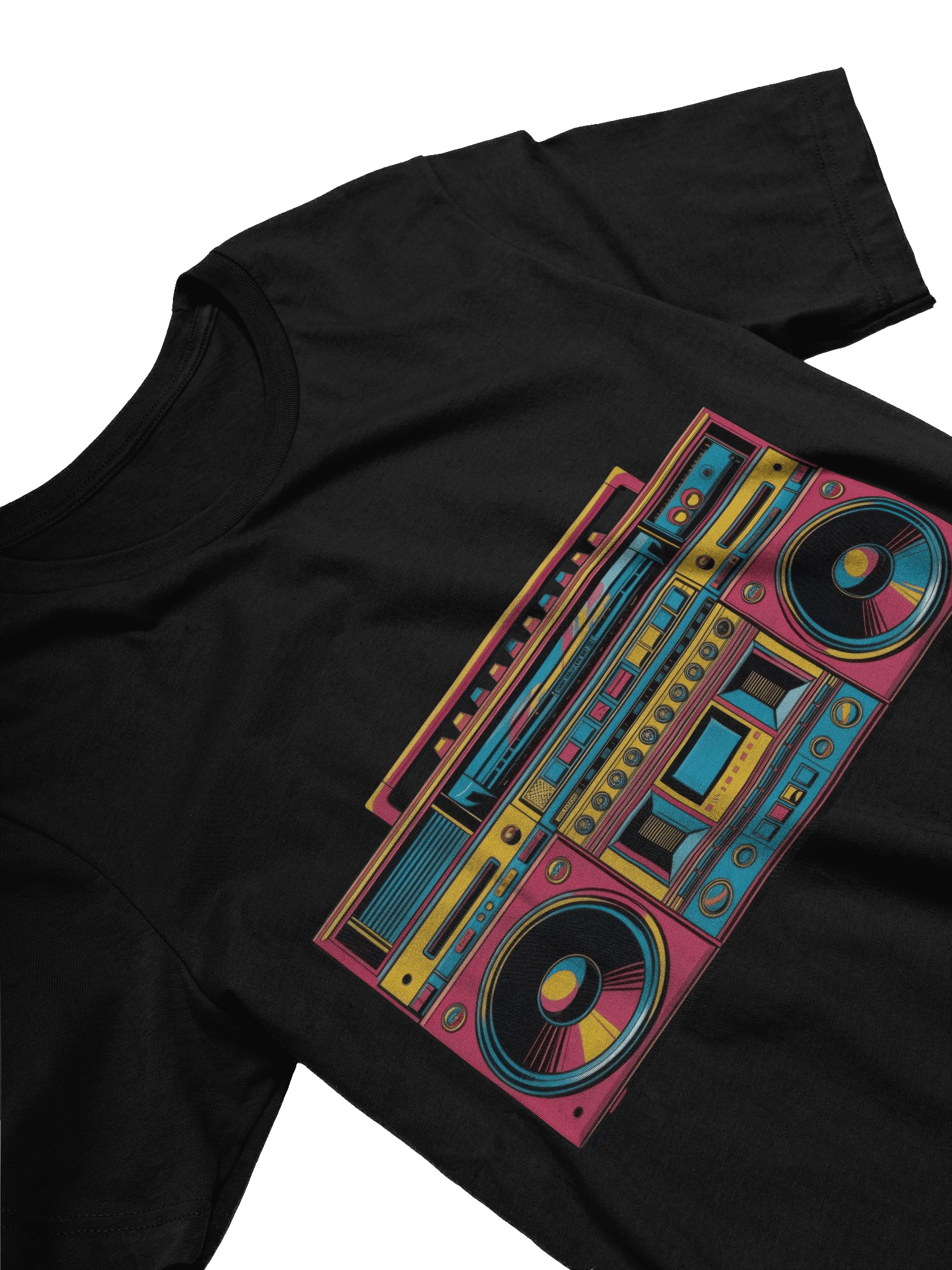 Retro Boombox Blast T-Shirt product image (7)