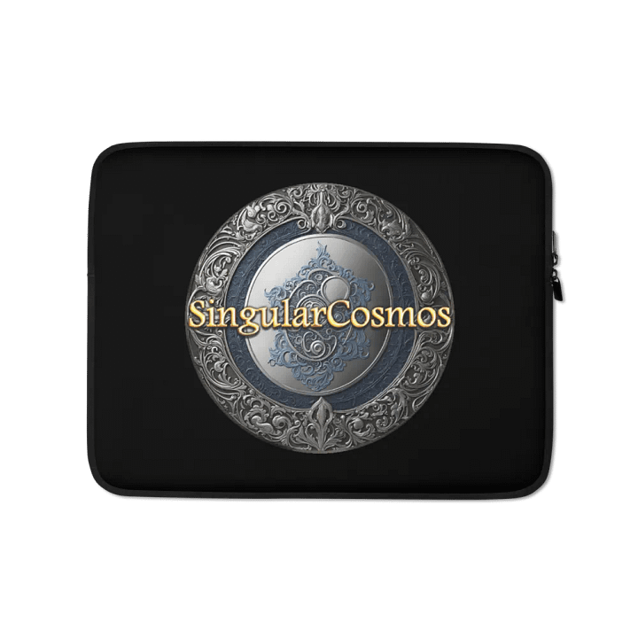 Singular Cosmos Black Laptop Sleeve product image (1)