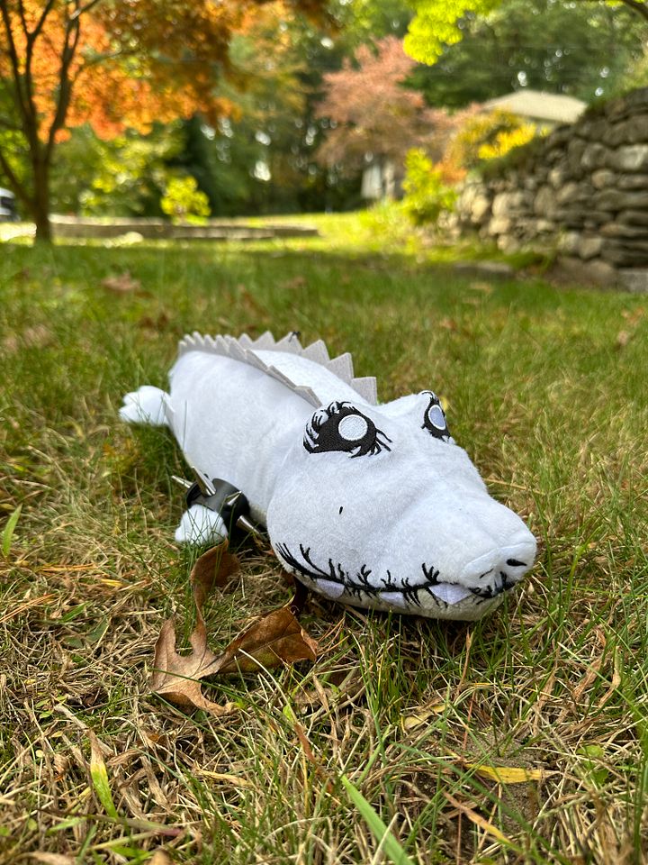 Albino Alligator Plush product image (1)