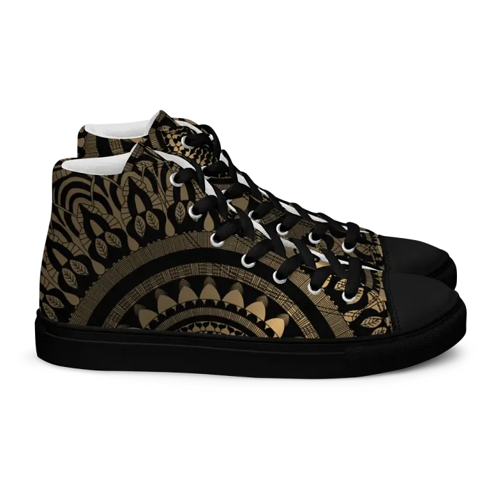 Mystic Mandala Men's High Tops product image (2)
