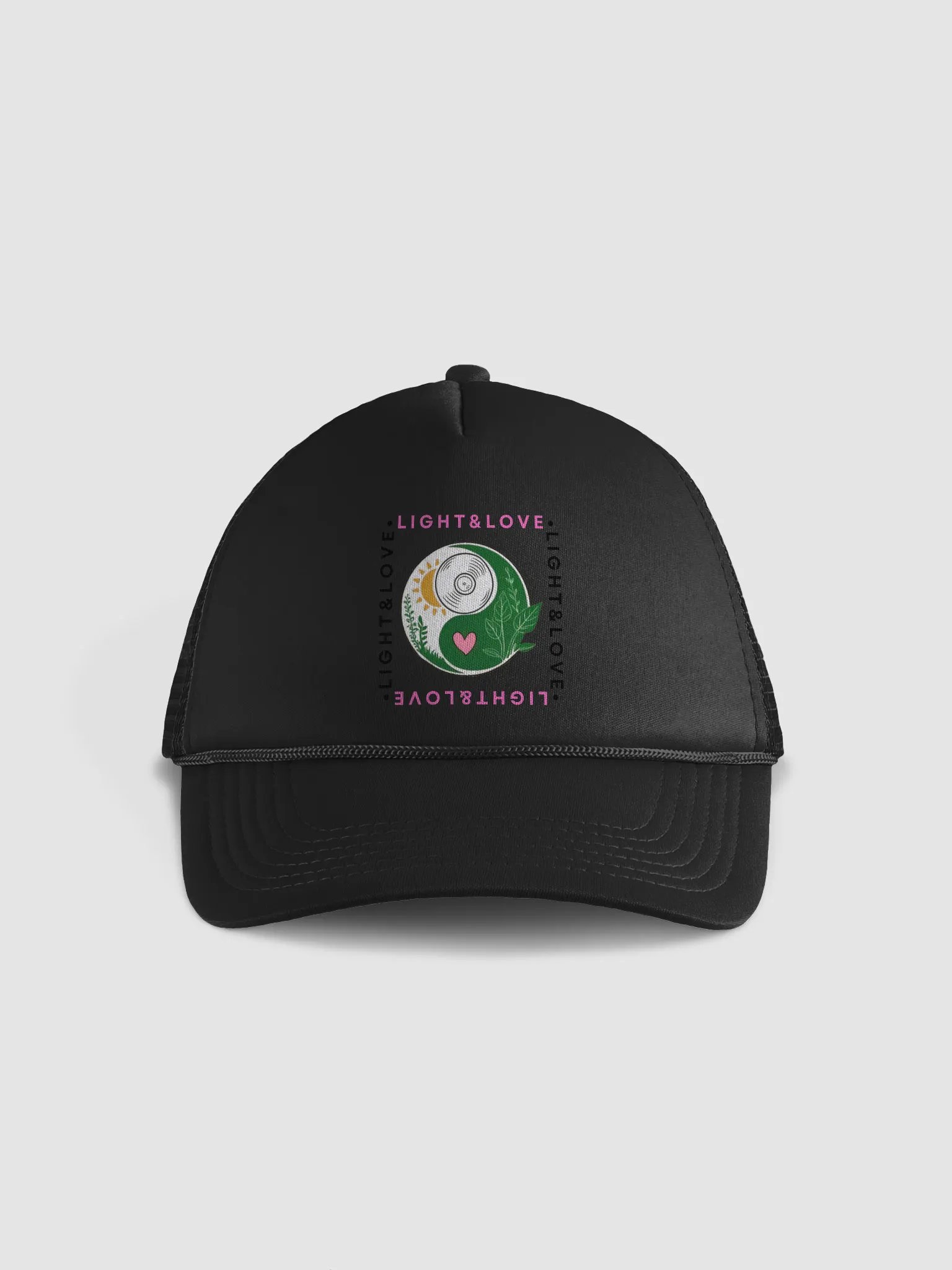 Light & Love Trucker Hat: Yin to my Yang product image (1)