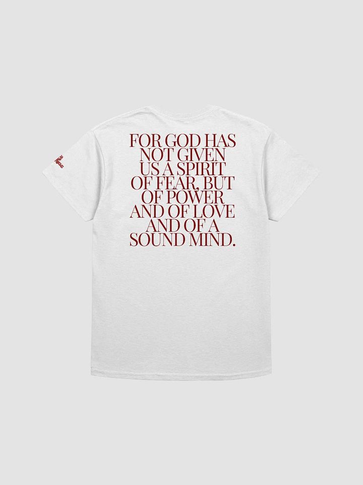Fearless 2 Timothy 1:7 (woman t-shirt) product image (2)