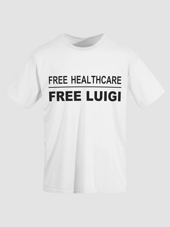 FREE HEALTHCARE FREE LUIGI T-Shirt product image (1)