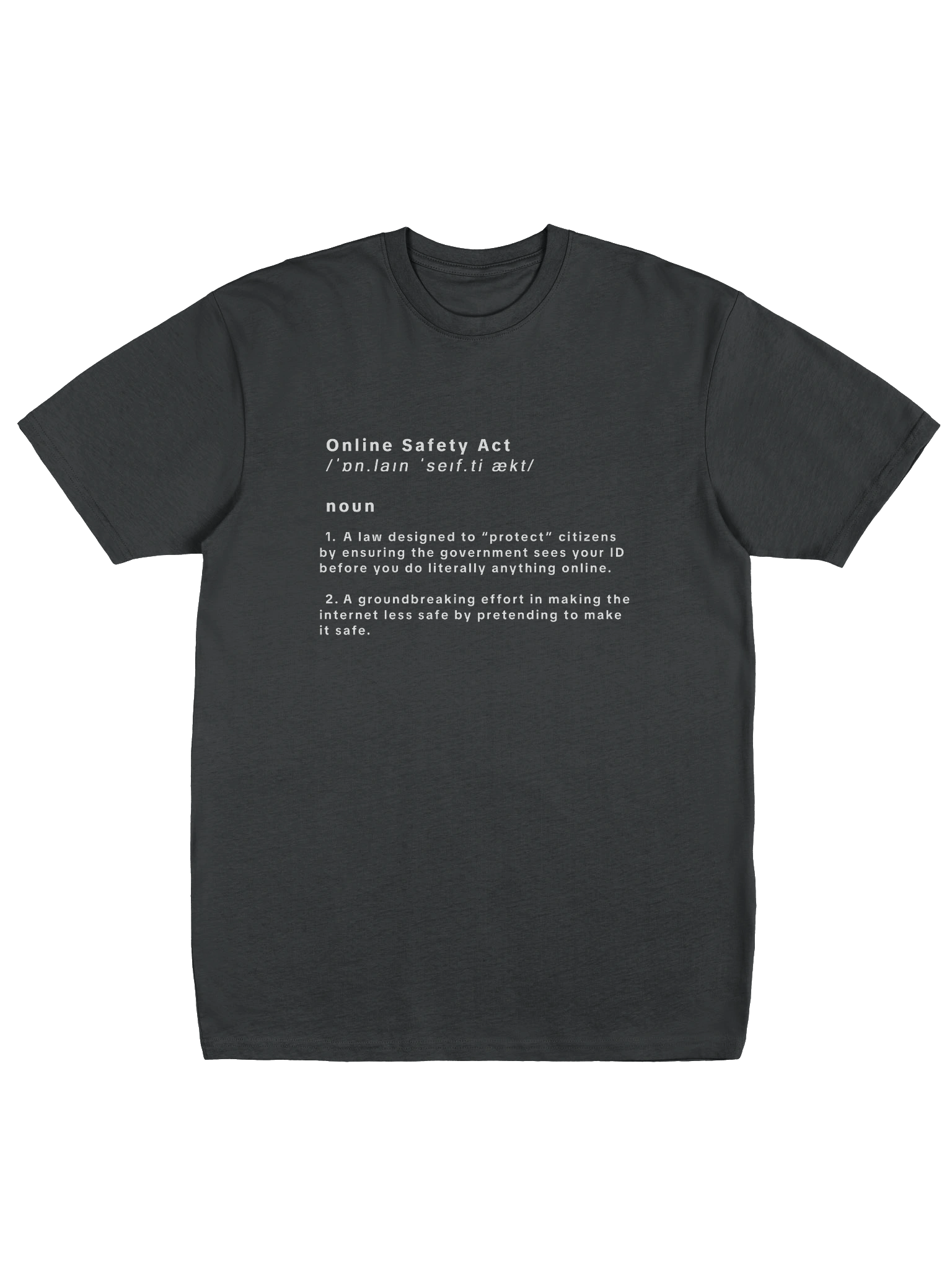 Online Safety Act | Cotton Heavyweight T-Shirt product image (1)