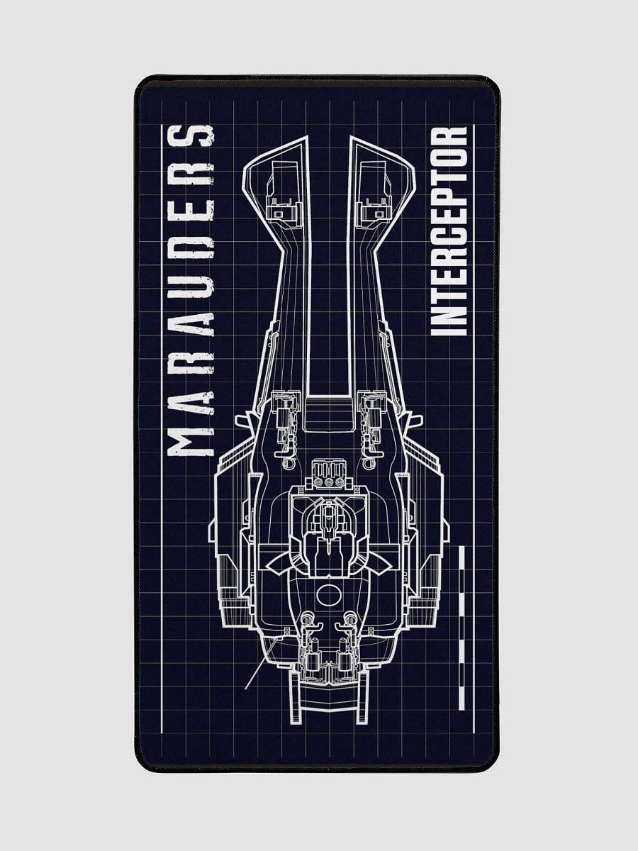 Interceptor - Desk Gaming Mouse Mat : 15.5