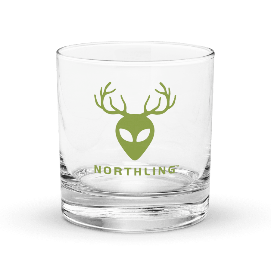 Northling™ Logo Rocks Glass product image (1)