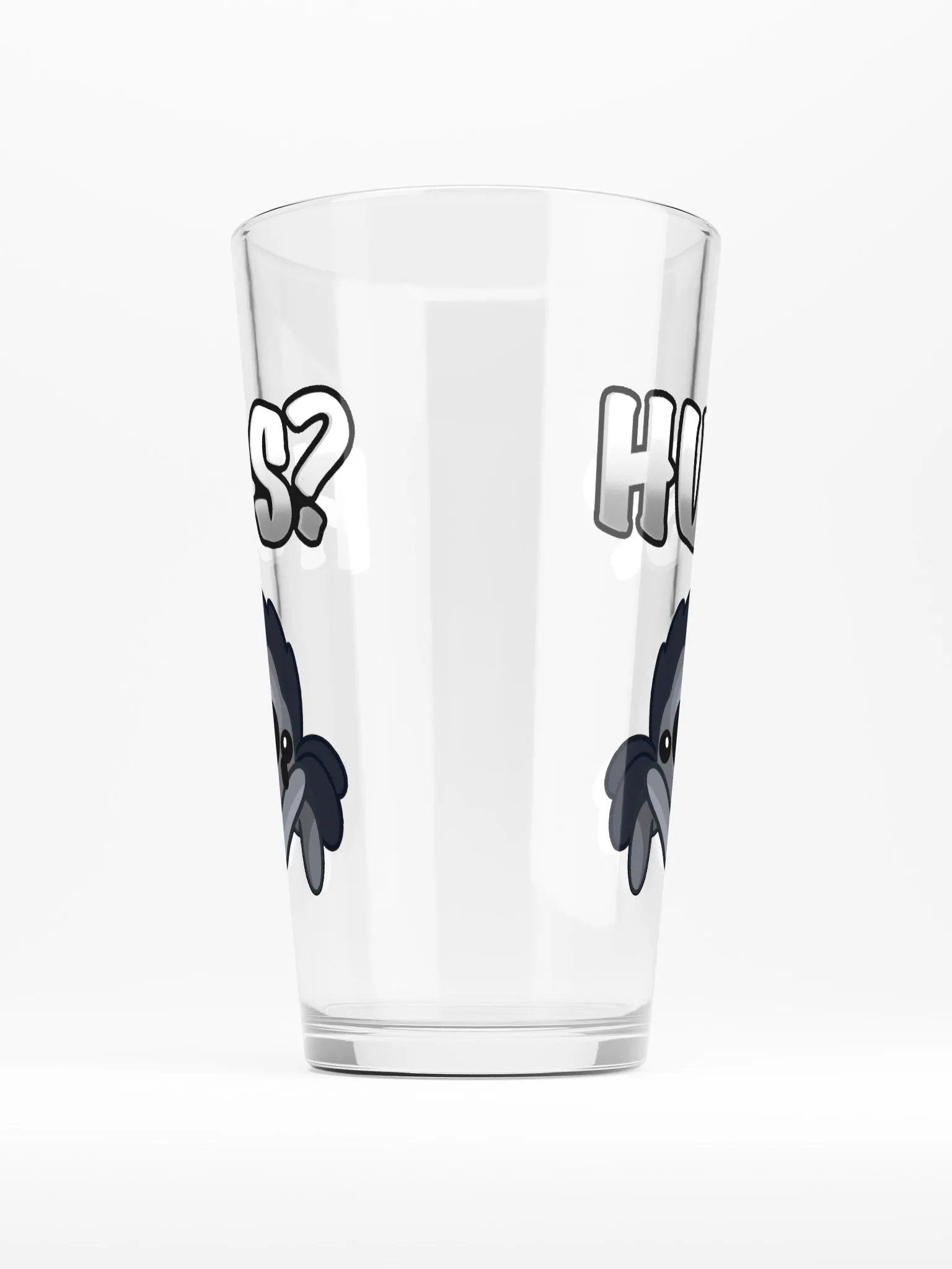 Hugs Pint Glass product image (2)