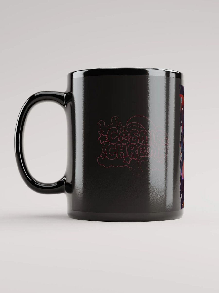 Fury of Avernus - Tiefling Barbarian - Black Ceramic Mug - Art by CosmicChroma product image (6)