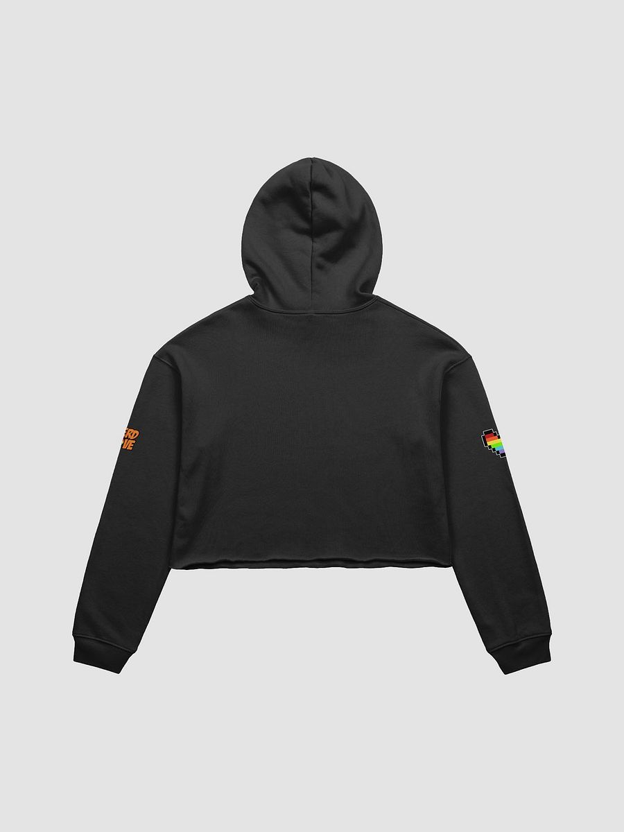 Respect my Existence or Expect Resistance Crop Top Hoodie product image (2)