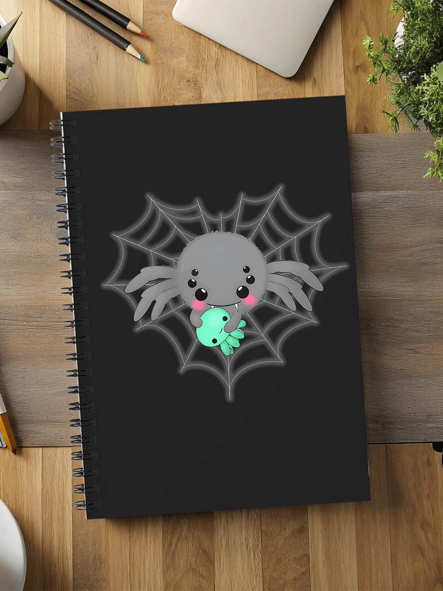 Creepy Cute Spider Notebook product image (1)