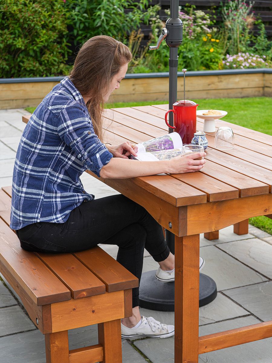 Folding Patio Table & Benches | Digital Plans product image (5)