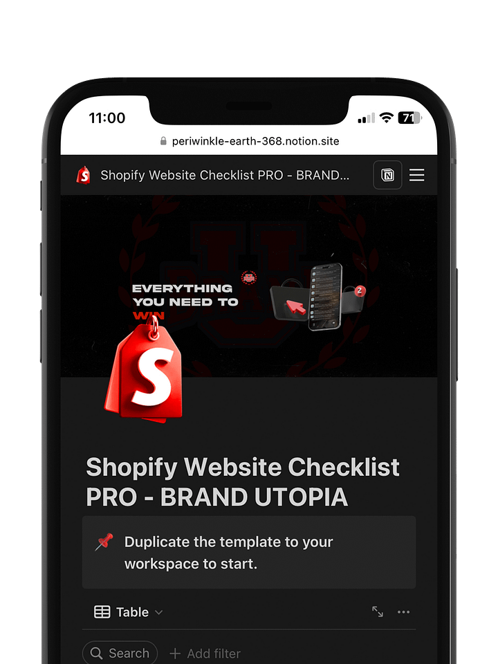Shopify Website Checklist PRO (MEMBERS ONLY) product image (2)