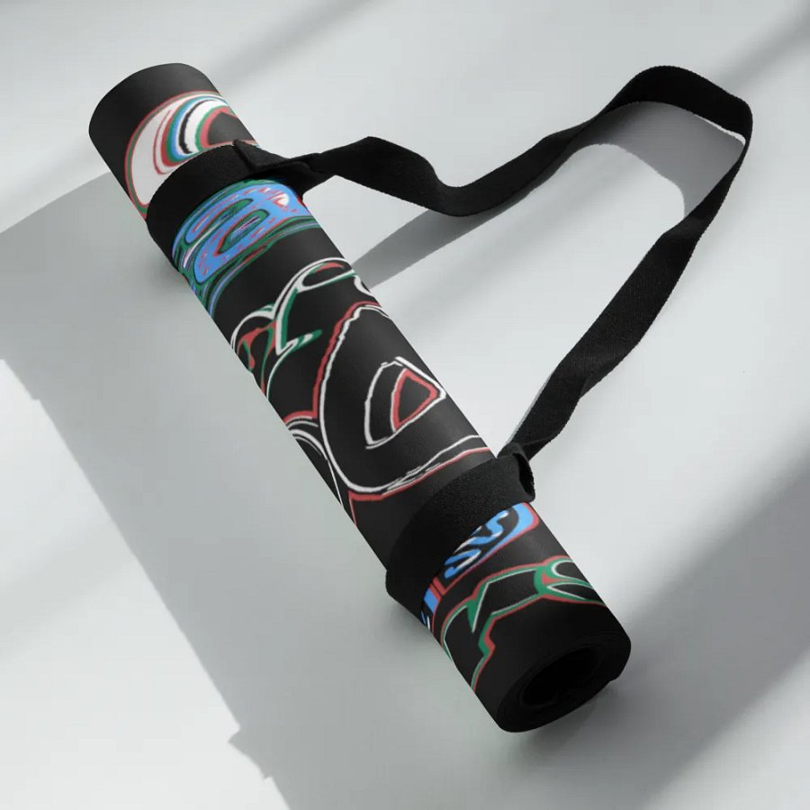 You Cant Please Everyone, So Do It For Yourself - Black - Yoga Mat product image (6)