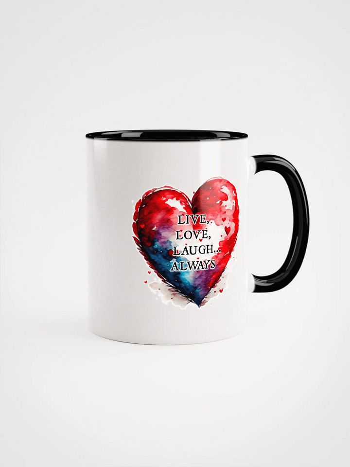 Live, Love, Laugh Colored Mug product image (1)