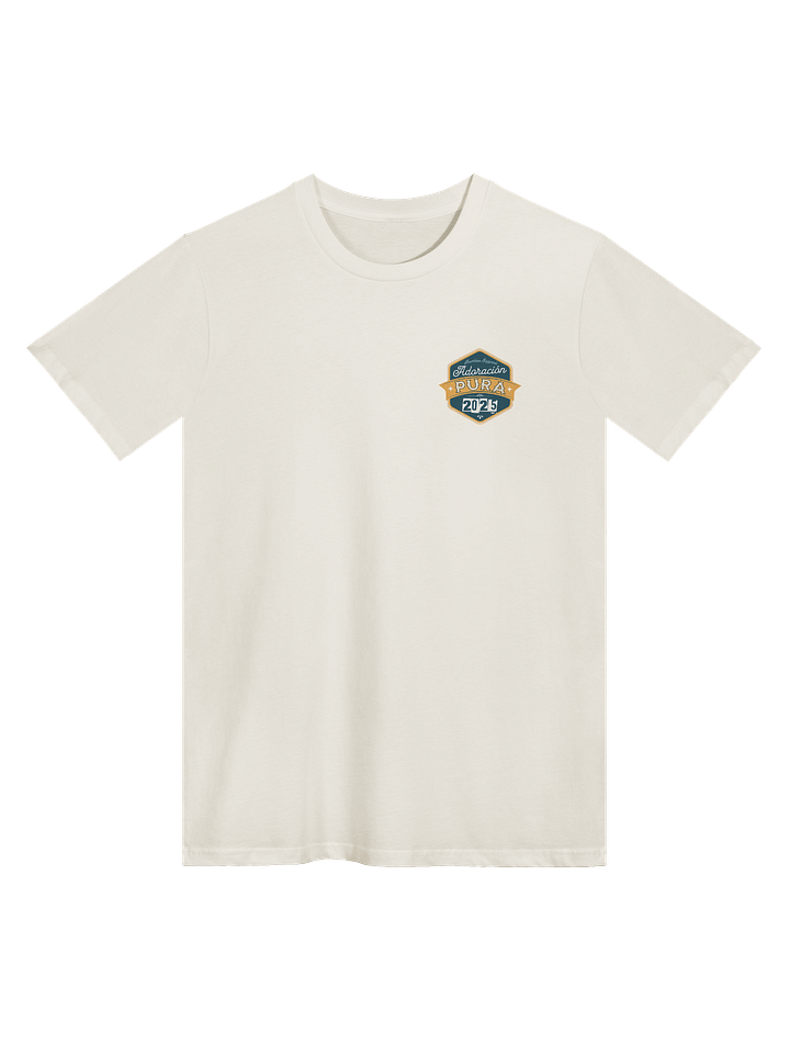 2025 "Adoración Pura" Asamblea Regional Retro Badge T-Shirt product image (1)