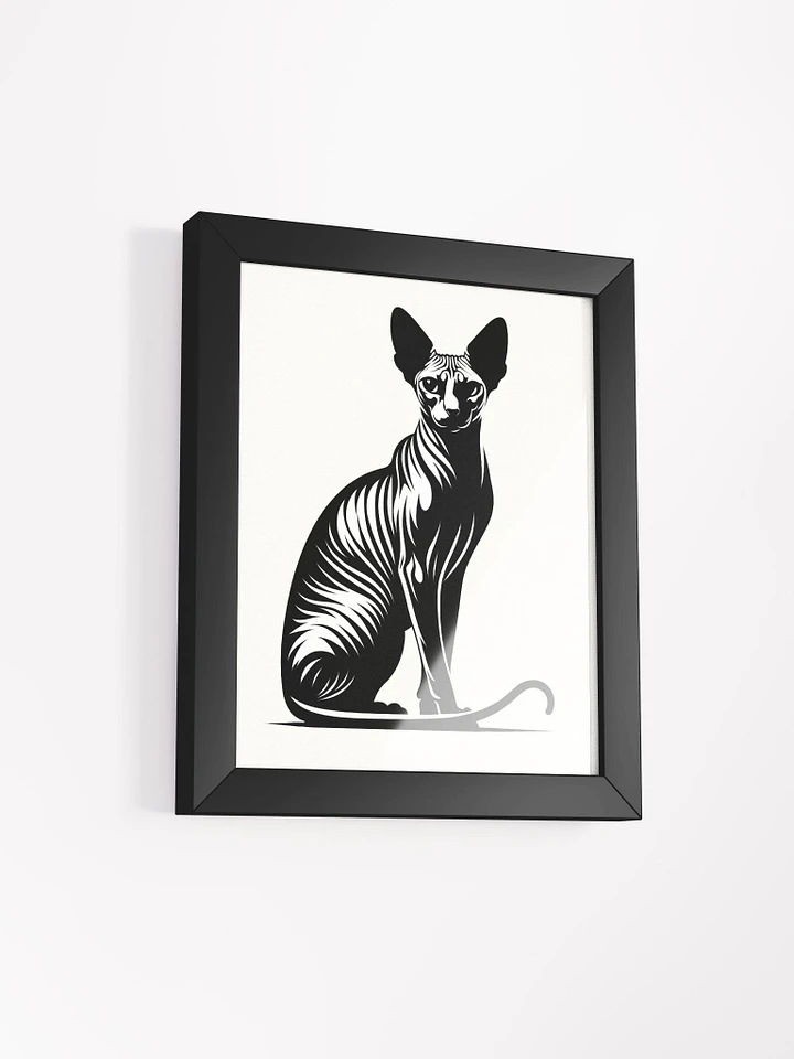 Framed High-Quality Matte Poster (in): Sphynx product image (63)