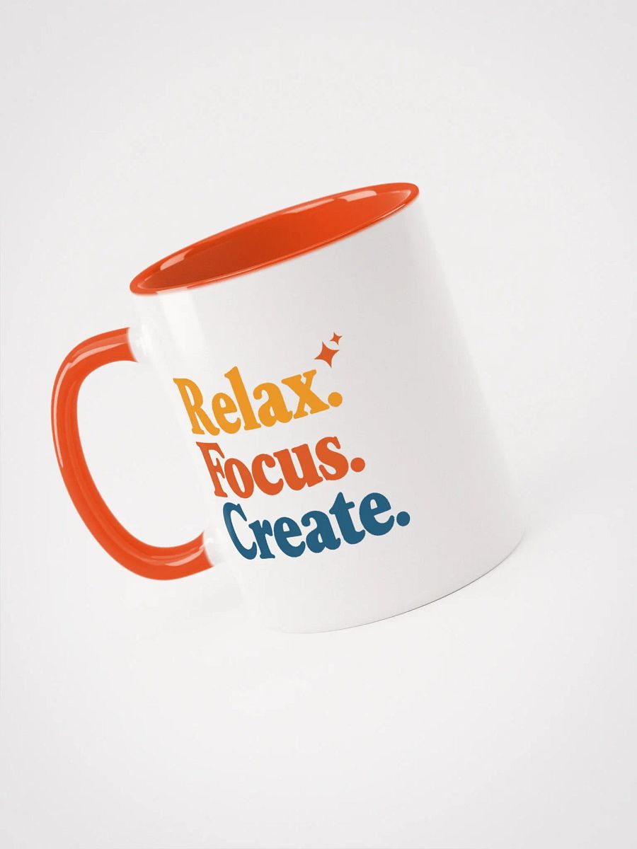 Relax. Focus. Create. Mug product image (3)