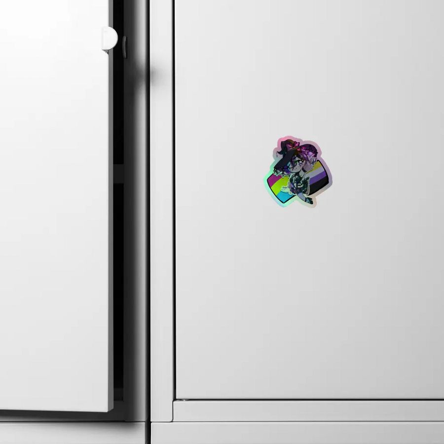 Ame Holographic Pride Sticker product image (6)