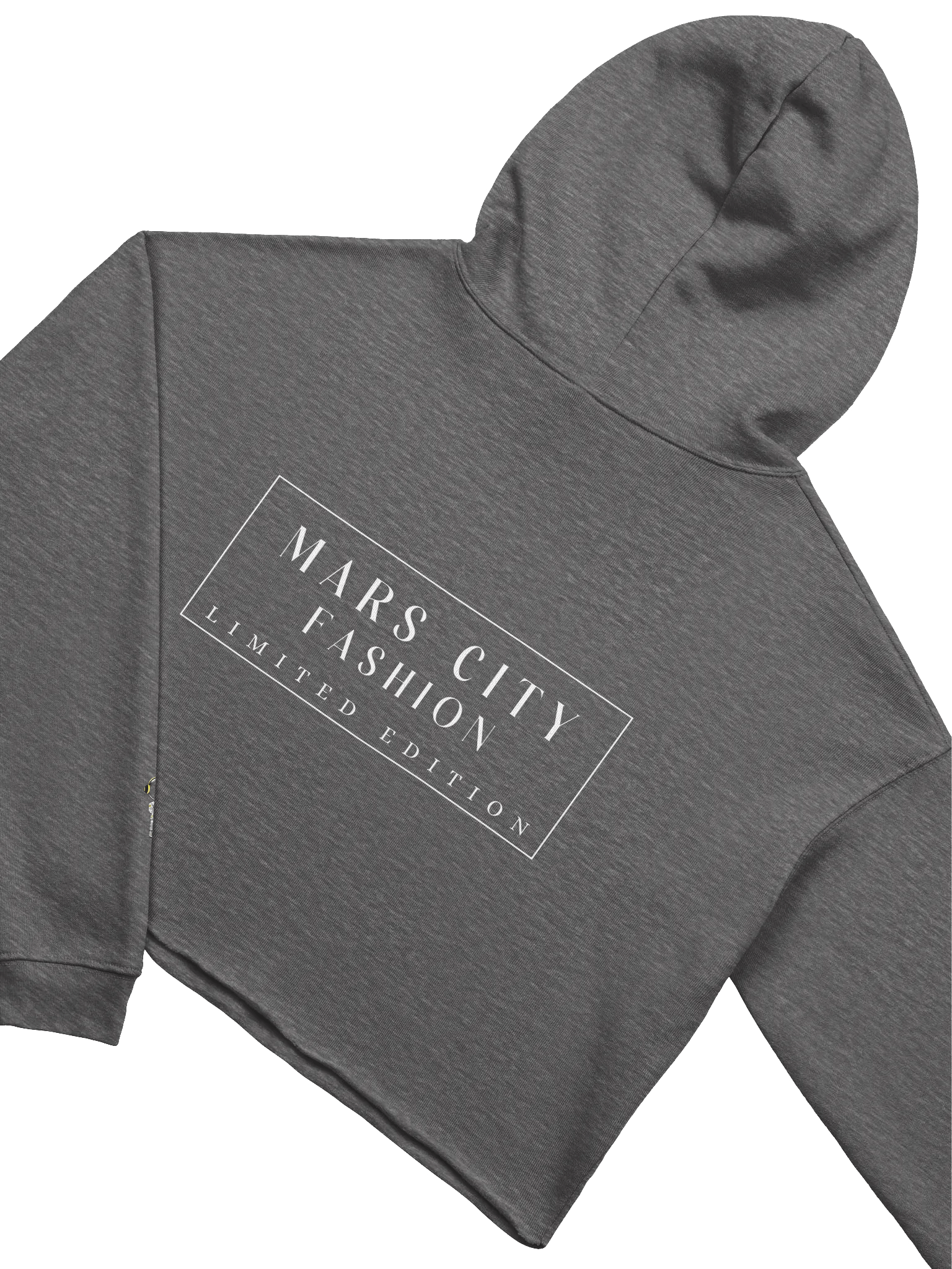 MARS CITY White Astronaut Cropped Hoodie product image (4)