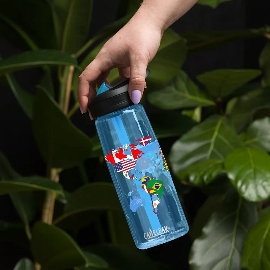 "Nations" Water Bottle product image (3)