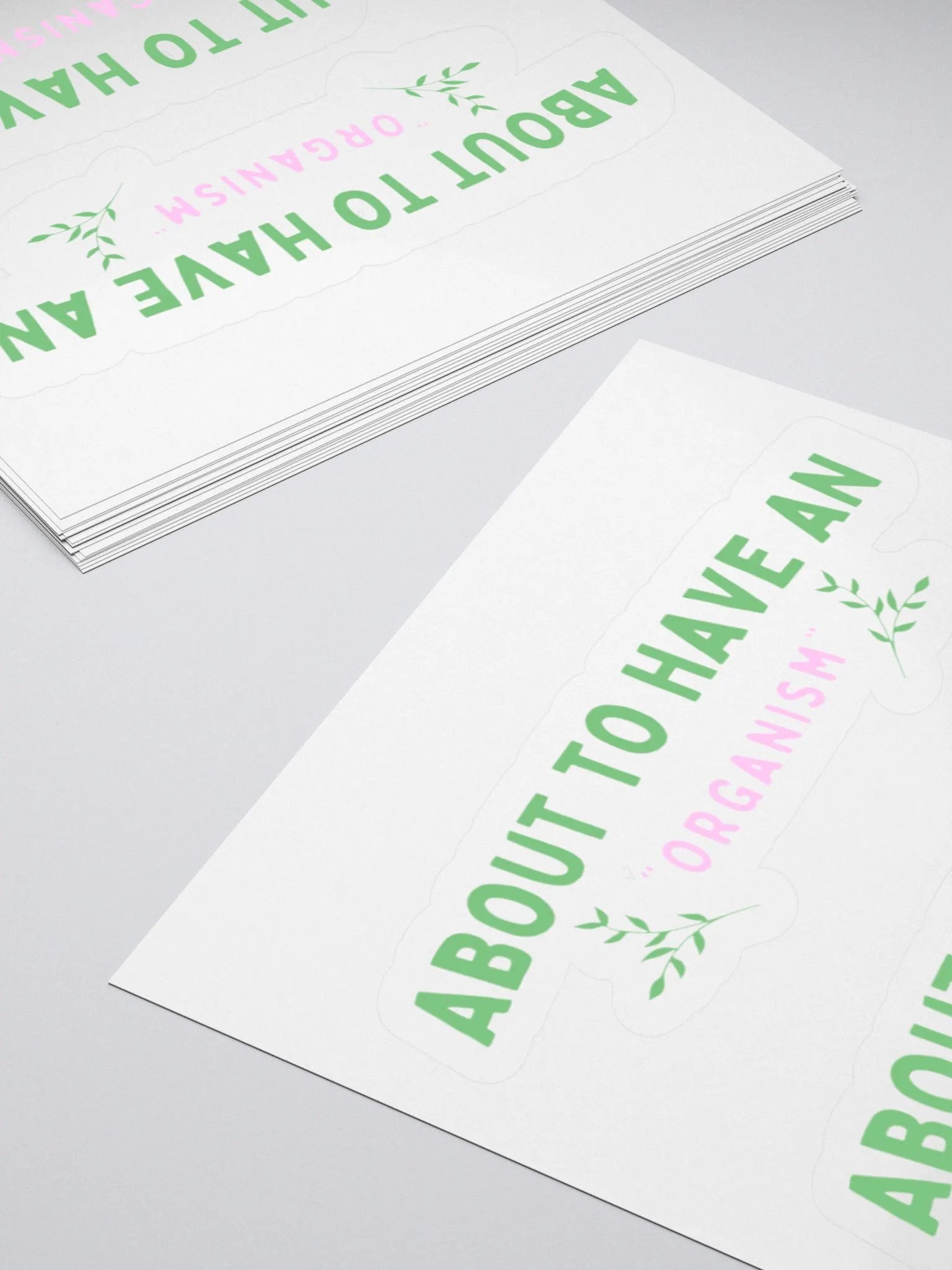 "Organism" Kiss Cut Stickers product image (4)