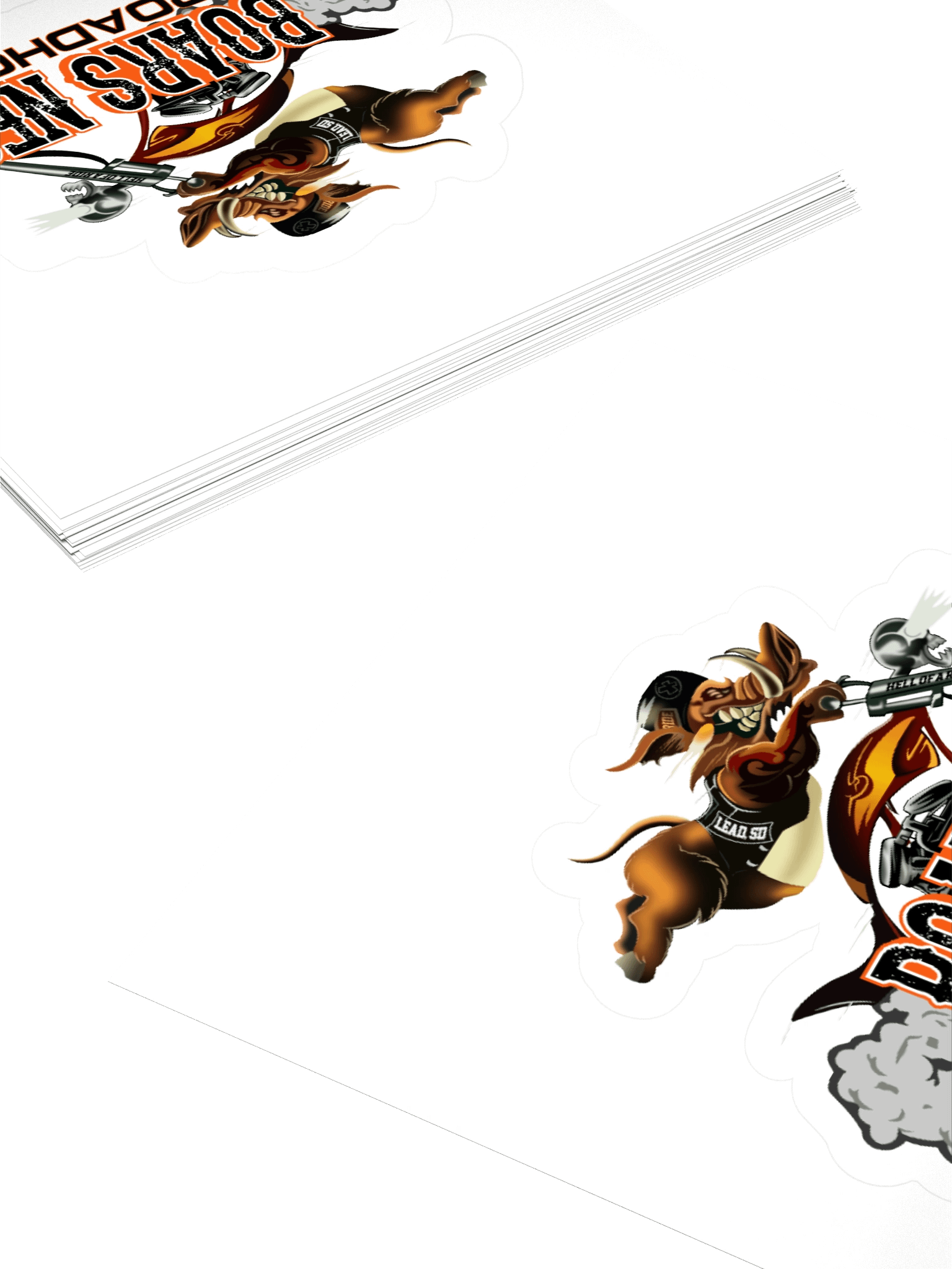 Roadhog Rumble Kiss Cut Stickers product image (11)